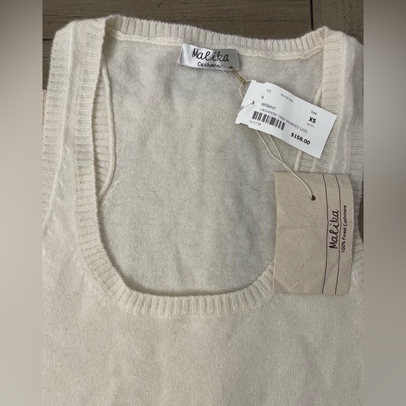Cashmere tank - Picture 2 of 2
